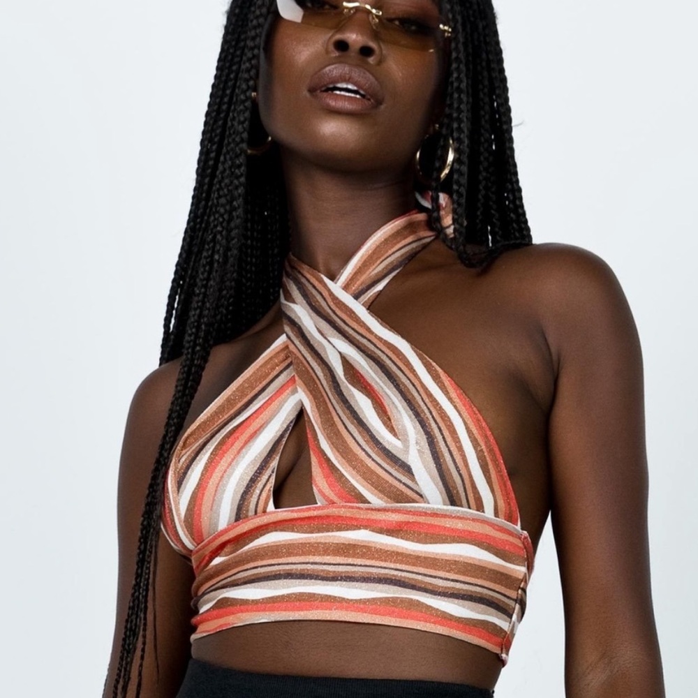 Princess polly halter crop top